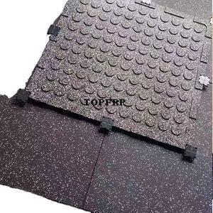 Anti-slip Wear Resistant Rubber <b>Flooring</b> Dumbbell Sports Floor <b>Mats</b> - Product Image 4
