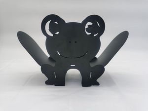 Bon prix conception personnalisée drôle <span class=keywords><strong>grenouille</strong></span> décor papier toilette rouleau panier support porte-mouchoirs pour salle de bain maison ou cuisine noir porte-papier hygiénique - Product Image 3