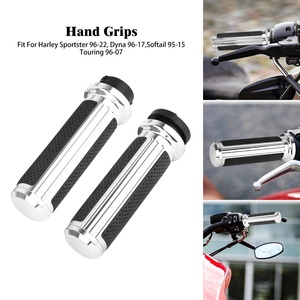 Poignées de guidon de moto 1'' 25 mm pour Harley Touring Dyna Softail <span class=keywords><strong>Sportster</strong></span> XL 1200 883 XR VRSC Street Glide FLHR - Product Image 6