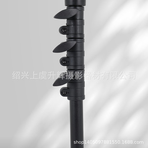 Projector Stand With Adjustable Height 30-19mm Pipe Diameter Iron Abs Material For Projector Laptop Tray Shelf Mounting - Product Image 2