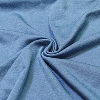 Tela de punto elástica modal suave al por mayor, 93% modal, 7% elastano, para ropa y ropa interior