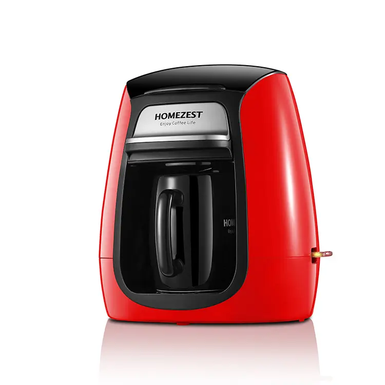 Homezest CM-313ガラスカラフ2カップドリップコーヒーマシンオールインワンコーヒーメーカーカフェカフェテリアレストラン用