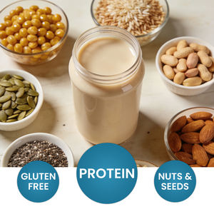 Kit Cadeau <span class=keywords><strong>de</strong></span> Poudre Protéinée Végétalienne OEM avec Sucre <span class=keywords><strong>de</strong></span> Coco <span class=keywords><strong>Bio</strong></span>, Vanille et Sel Marin, Sans Édulcorants Artificiels, Sans Gluten et Sans Produits Laitiers - Product Image 4