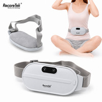 Masajeador Vibratorio para Alivio del Dolor Menstrual, Producto de Masaje para el Alivio del Dolor Menstrual, Cinturón Inalámbrico, Herramienta de Cuidado Menstrual, Dispositivo de Confort