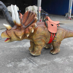 <span class=keywords><strong>Dino</strong></span> electrónico animado que camina alrededor del robot que funciona con monedas Kiddy <span class=keywords><strong>Riders</strong></span> Dinosaurio animatrónico eléctrico Paseo a pie - Product Image 1