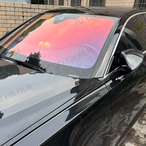 Tắc Kè Hoa Tint Nhà cung cấp 85% vlt Rose Red Blue UV bằng chứng tiên tiến màu vàng cho cửa sổ xe Tắc Kè Hoa Tint phim - Product Image 2