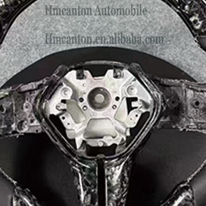 Quality Wholesale Forged Carbon Fiber Smooth Leather Grip Steering <b>Wheel</b> with for Infiniti Q50 Car Steering <b>Wheel</b> - Product Image 3