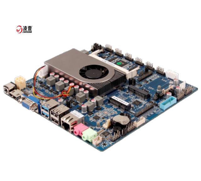 Intel Core I7 6500U 2LAN Thin Mini-ITX Motherboard with HD Graphics 520 4K Support VGA/LVDS/HDM Displays 16GB DDR3L 6COM Ports