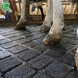 Alfombra de Goma para el Bienestar de las Vacas, Alfombra Antideslizante para Cascos, Lámina para Pisos de Establos, para Establos de <span class=keywords><strong>Holstein</strong></span> y Búfalos - Product Image 1