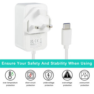 Usb Type C Uk Stekker 120V Ac Naar 12 V Dc Adapter Transformator, 12 Volt 1 Amp 12W Muur Oplader Voor Led Strip Verlichting, Bewakingscamera - Product Image 5