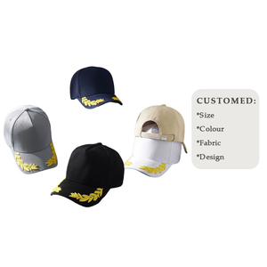 Gorro dorado de cinco páginas, color sólido, bordado tridimensional, gorra con visera de verano para mujer, protección para el sol, gorra de béisbol - Product Image 1