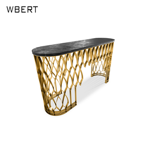 WBERT-Mesa de Porche de Acero Inoxidable Personalizada, Muebles Modernos y Sencillos, Luz de Porche, Estrella de Lujo, Hotel, Club, Modelo de Habitación, Mesa de Porche - Product Image 4