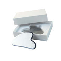 Outil facial Gua Sha en acier inoxydable pour le visage et le cou, imperméable, équipement de beauté multifonctionnel