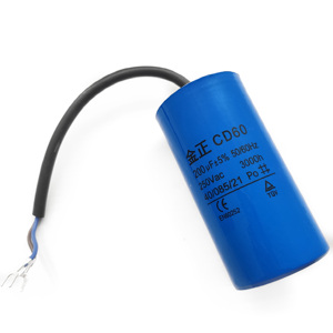 <span class=keywords><strong>Condensateur</strong></span> <span class=keywords><strong>de</strong></span> démarrage électrolytique à film haute tension 200µF 450V - Product Image 4