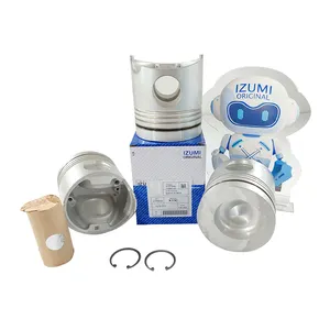 IZUMI mesin piston asli K13C E13C kit piston liner 13216-2510 EP100 EC100 J08C J08E kit pembuatan ulang mesin untuk mesin HINO