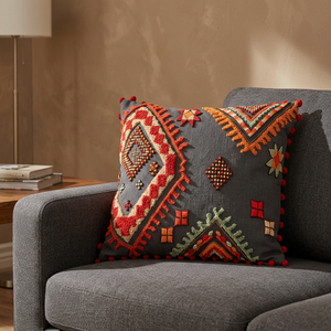 Wholesale Price Premium Quality Hand Embroidery Cushion <b>Cover</b> Use <b>For</b> Livingroom <b>Sofa</b> From Indian Exporter - Product Image 4