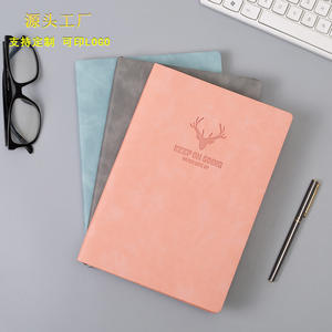 Роскошный блокнот из искусственной кожи с индивидуальным тиснением на обложке, персонализированный размер, толщина, сменные листы, подарочный набор для презентаций - Product Image 1