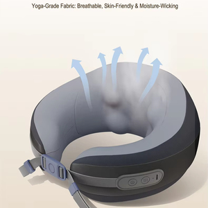 Masajeador de Cuello y Hombros en Forma de U de Doble Movimiento y Alta Calidad, Portátil, Eléctrico, Recargable, con Control de Tiempo - Product Image 1