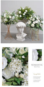 QSLH Ti477 boda pasillo <span class=keywords><strong>camino</strong></span> plomo Floral Mesa centros de mesa con Pvc verde flor bola <span class=keywords><strong>para</strong></span> fiesta escenario decoración Props - Product Image 6