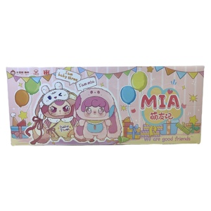 Baby Three <span class=keywords><strong>MIA</strong></span> Serie Amici Carini Blind Box Modellino da Collezione Decorativo Giocattolo con Volto Carino Ciondolo Bambola di Peluche Unisex 12+ - Product Image 1