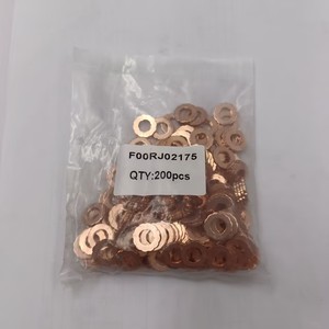 แหวนทองแดงปะเก็นหัวฉีดปั๊มเครื่องยนต์ F00RJ02175 7x15x1.5 - Product Image 4
