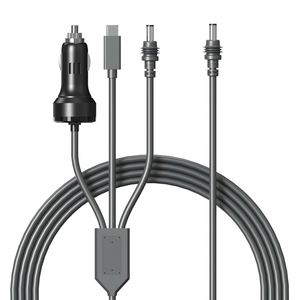 Best-selling 3 in 1 Mini <b>DC</b> <b>Power</b> <b>Cable</b> Satellite V4 Mini Type C 12V Cigarette Lighter Plug and <b>DC</b> Male - Product Image 1