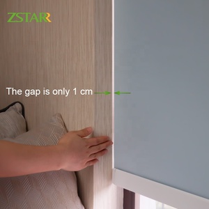Tende a Rullo ZSTARR Oscuranti <span class=keywords><strong>per</strong></span> Arredamento Casa Standard USA, Azionamento Manuale a Molla Senza Corde <span class=keywords><strong>per</strong></span> Copertura Finestre - Product Image 4