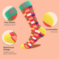Chaussettes habillées unisexes de haute qualité en coton de créateur pour hommes et femmes-Bas antibactérien pour l'automne-Vente en gros