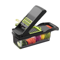 Multifunctionele Plastic Groentesnijder Nieuwe Keukengadgets & Gereedschappen Thuis Keuken Cocina Fruit Chopper