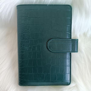 Carnet de notes en cuir élégant pour système financier français, classeur de budget A5 A6 avec enveloppe pour argent pour la gestion budgétaire - Product Image 2