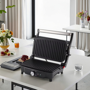 227567 CE/GS 3 in 1 1500W 27.9*17.1cm Piastra Antiaderente Senza Fumo Salutare Griglia Elettrica a Contatto per 2 Fette <span class=keywords><strong>Panini</strong></span> 180 Gradi - Product Image 5