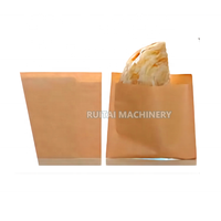 Sac en plastique de papier de coupe de fond de cachetage moyen formant la machine sac central de joint faisant la machine