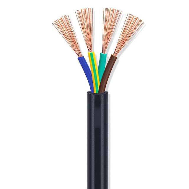 KVV/KVVP Control Cable Copper Core Shielded Flame Retardant Multi-Core Signal Control Cable for Control Panel & Instrument