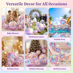 Ballon miroir géant gonflable irisé STELLAR - Imperméable et facile à installer, décoration extérieure, coloré, grand et brillant - Product Image 5