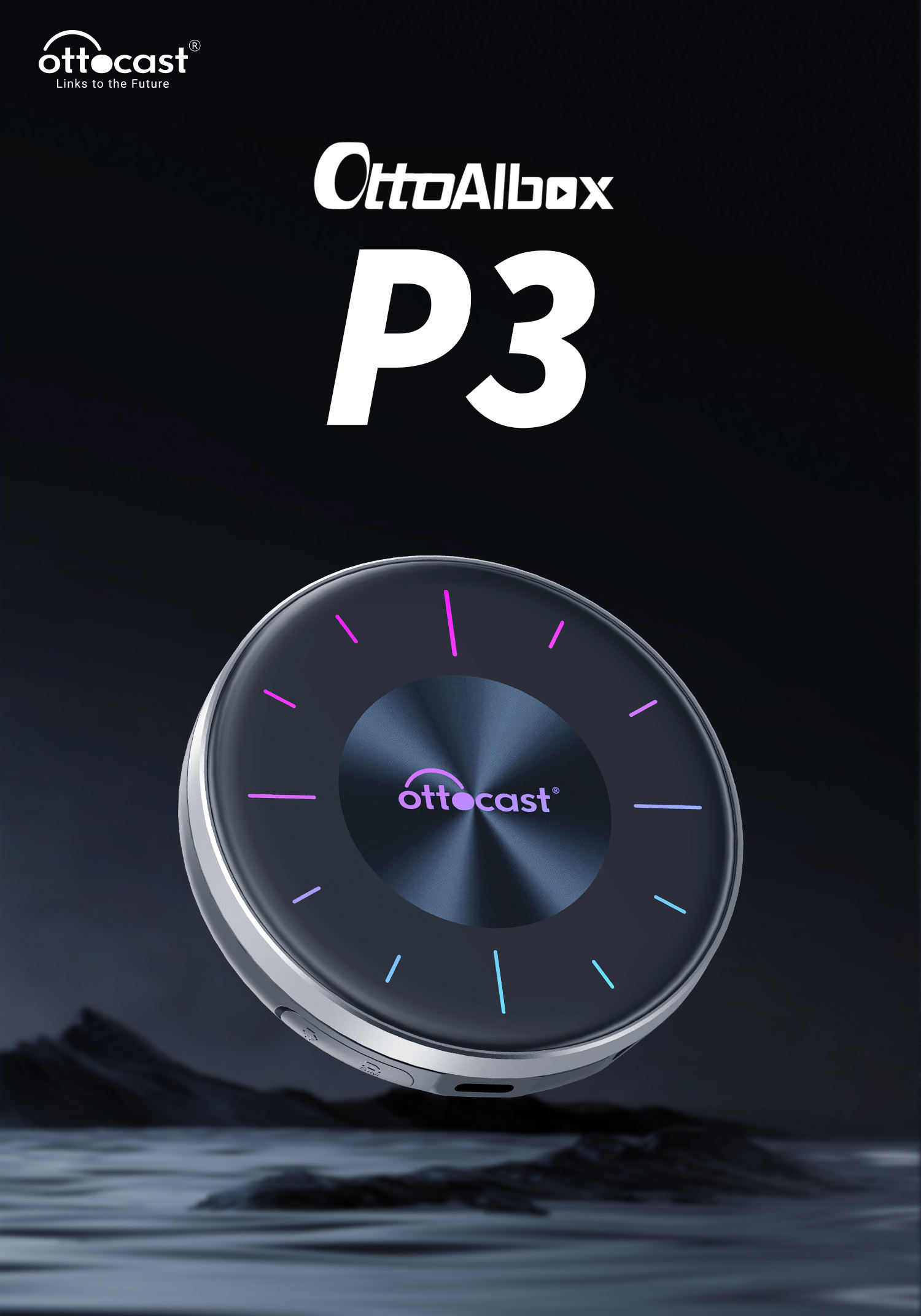 Ottocast Ottoaibox P3 - Smart Android 12 Multimedia Box