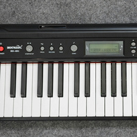 Clavier électronique portable BD-681Y de niveau débutant à 61 touches avec écran LCD et touches sensibles à la force de frappe