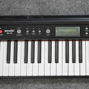 Teclado Electrónico Portátil BD-681Y de 61 Teclas con Pantalla LCD y Teclas Sensibles <span class=keywords><strong>a</strong></span> la Velocidad - Product Image 2