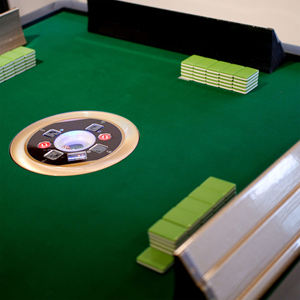 Tavolo da Gioco Automatico Inean Play 101 per <span class=keywords><strong>Okey</strong></span> Turco con Tessere, Set da Tavolo per Intrattenimento in Caffetteria, Apprendimento, Premium in Acrilico Fatto a Mano - Product Image 4