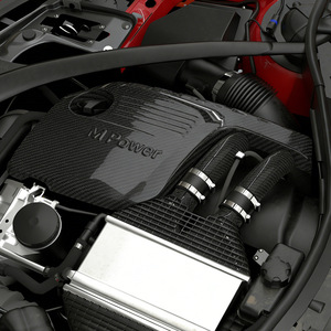 Capó de fibra de carbono BMW para F87 M2C F80 M3 F82 F83 M4 diseño negro M Power - Product Image 4