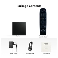 Decodificador de TV STB Ott con el Último Sistema Operativo Linux, 4K, 1GB de RAM, 8GB de ROM, Núcleo Cuádruple, WiFi de Doble Banda 2.4G y 5G, LAN de 100M y Middleware