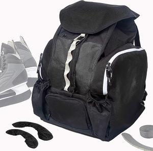 Mochila Grande y Resistente con Cierre de Cremallera para Transportar Equipo de <span class=keywords><strong>Hockey</strong></span>, Incluyendo <span class=keywords><strong>Patines</strong></span> - Product Image 1
