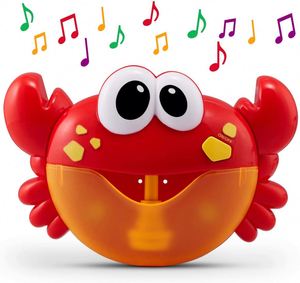 New Kid <b>Child</b> Party Cartoon Toy Automatic <b>Bath</b> Bubble Crab Toys - Product Image 1
