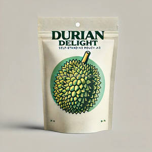 Süt ve Matcha çayı için çevre dostu özel mat lamine Stand-Up kılıfı fermuarlı çanta gıda ambalajı - Product Image 4