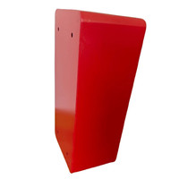 Extincteur de 10 lb, boîte à coins arrondis, armoire en acier rouge pour le marché de Singapour