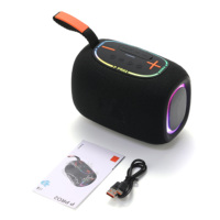 Enceinte Bluetooth portable Ppro2 LED Mini sans fil avec lumière RGB extérieure, son HIFI 3D, colonne de son stéréo, lecteur de musique pour la maison et les cadeaux