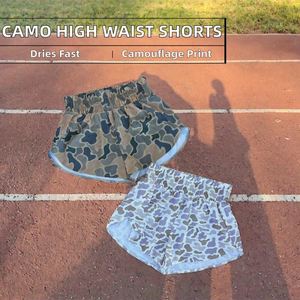 กางเกงเลกกิ้งขาสั้นสีพื้นเนื้อนุ่ม มีกระเป๋าข้าง สำหรับผู้หญิง ออกกำลังกาย เล่นกีฬา ปั่นจักรยาน เอวสูง ใส่เล่นโยคะ - Product Image 2