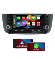 Système GPS de voiture sans fil Carplay Android Auto WiFi Bluetooth Aux Radio FM Lecteur MP5 pour Fiat Punto Autoradio Stéréo