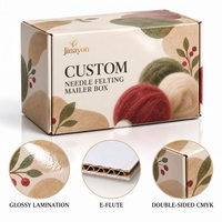 Boîte d'expédition en carton ondulé E-Flute avec lamination brillante personnalisée, doublée d'éponge, fermeture magnétique, pliable, pour l'e-commerce et l'emballage des supermarchés
