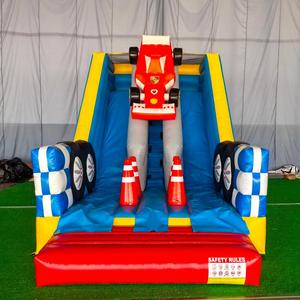 Vente Flash : Toboggan Gonflable <span class=keywords><strong>Voiture</strong></span> de Course, Château Gonflable Durable pour Fêtes d'<span class=keywords><strong>Anniversaire</strong></span> d'Enfants, <span class=keywords><strong>Location</strong></span> pour Parcs d'Attractions et Événements - Product Image 2