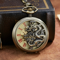 Montre de poche mécanique rétro, nouvelle collection, boule de jeu, Steampunk, squelette, coupe-vent, horloge, Double chasseur, chaîne, cadeau